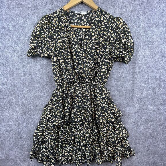 Purple Snow Dress Womens Small Daisy Cottagecore Romantic Soft Girl Coquette - Picture 1 of 8